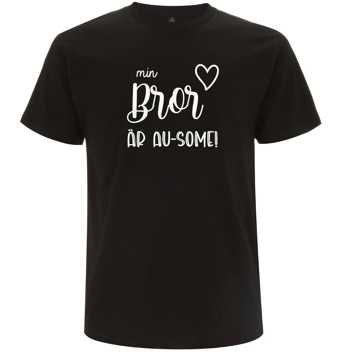 T-shirt med Autismstolthet – Min Bror är AU-SOME-Lovely Text