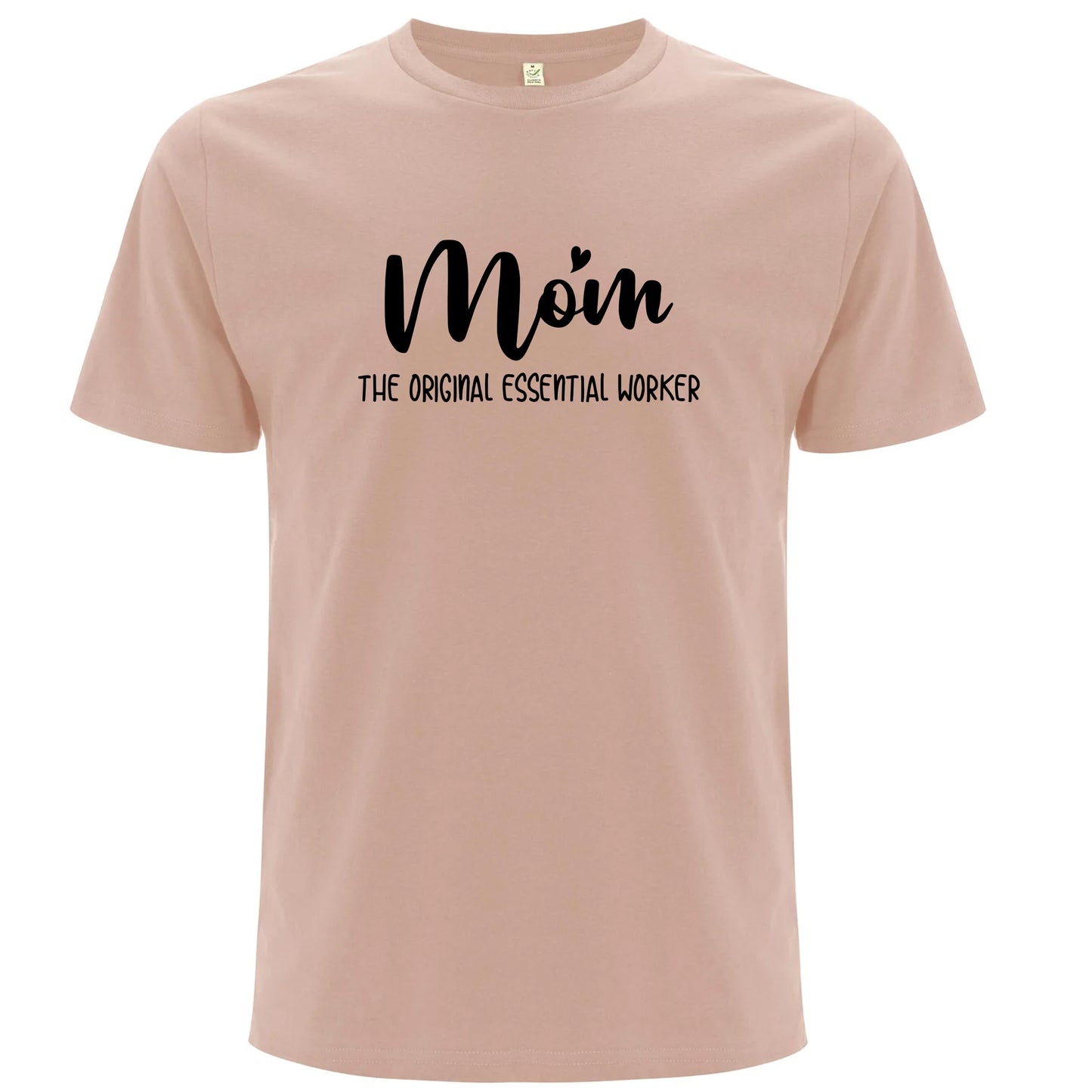 T-shirt för Mamma – Den Ursprungliga Essentiella Arbetaren-Lovely Text