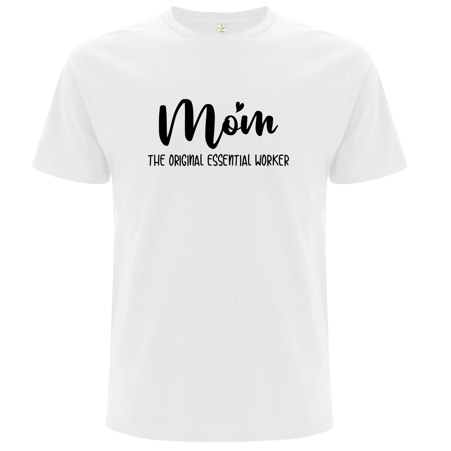 T-shirt för Mamma – Den Ursprungliga Essentiella Arbetaren-Lovely Text