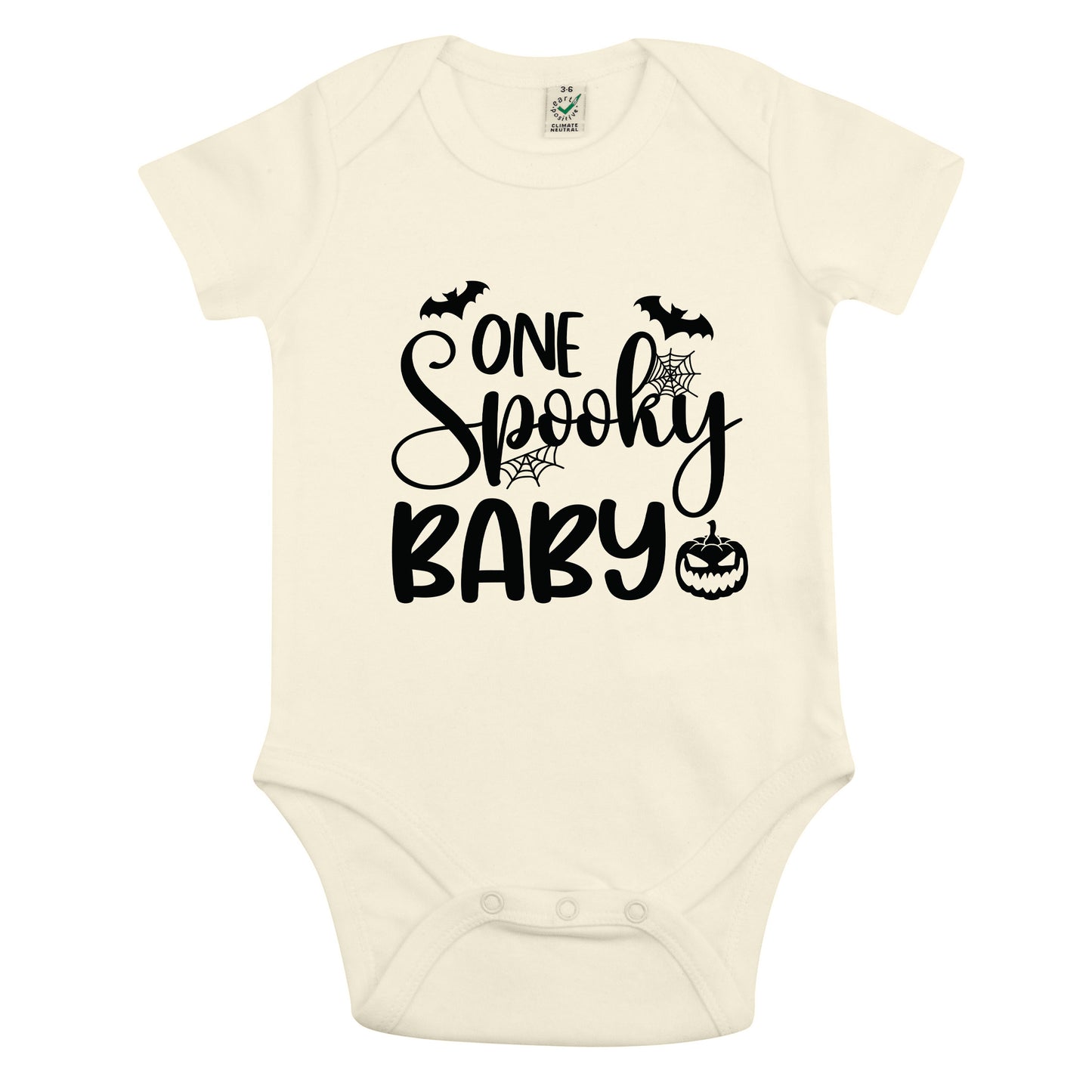 One Spooky Halloween Baby Body-Lovely Text