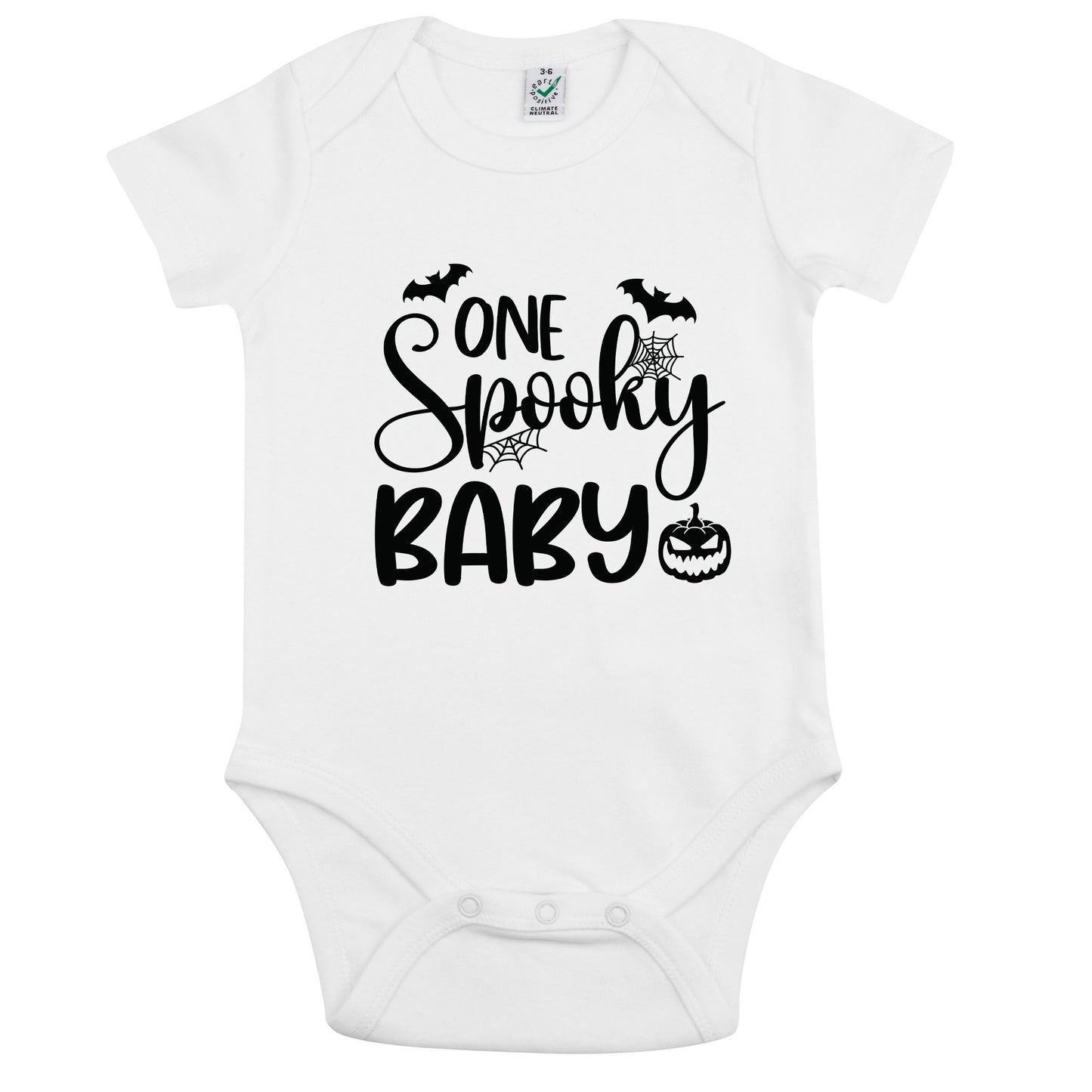 One Spooky Halloween Baby Body-Lovely Text
