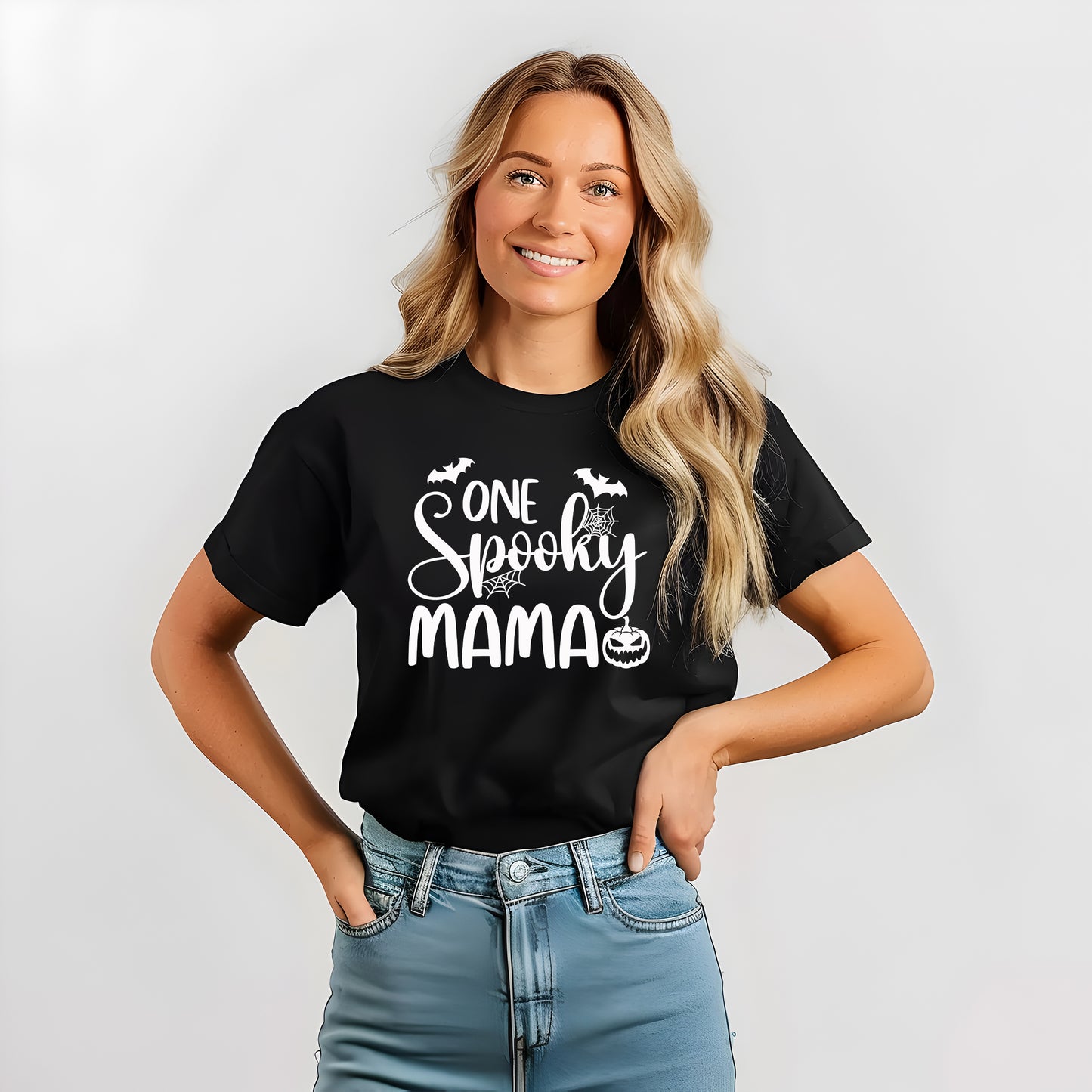 One Spooky Mama Halloween T-shirt