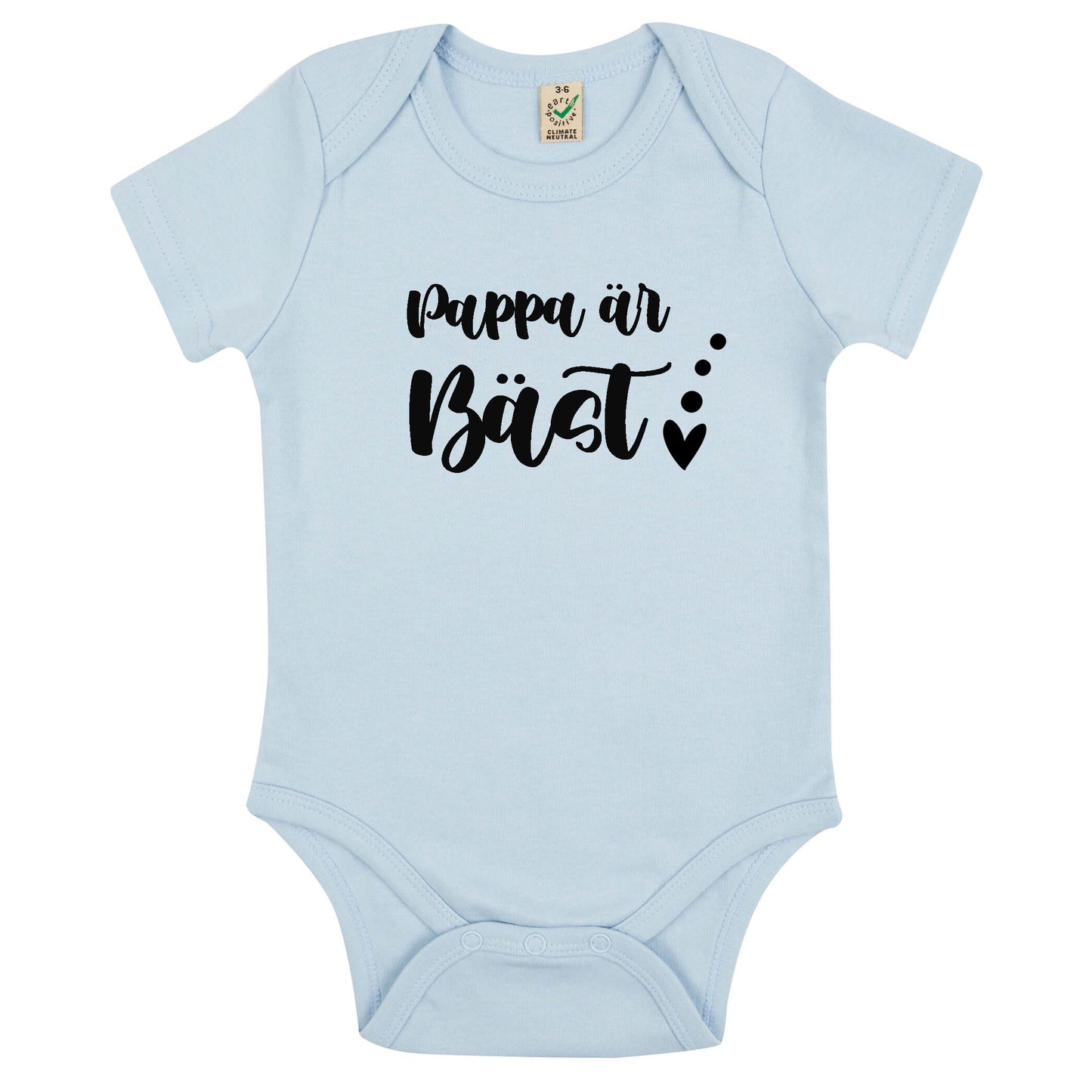 Pappa är Bäst Babybody Nyfödd-Lovely Text