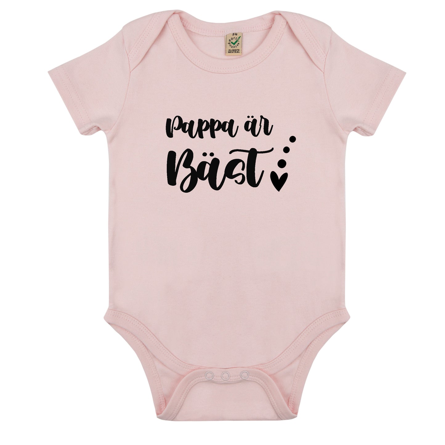 Pappa är Bäst Babybody Nyfödd-Lovely Text