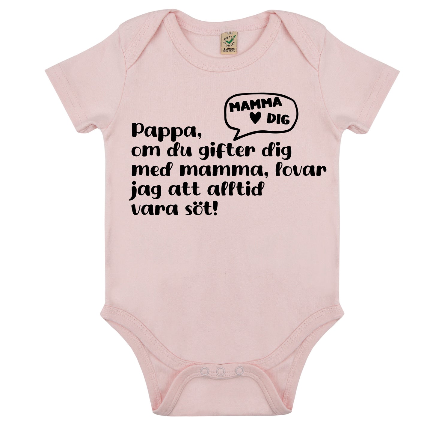 Sötaste löftet – Babybody med frieri till mamma eller pappa