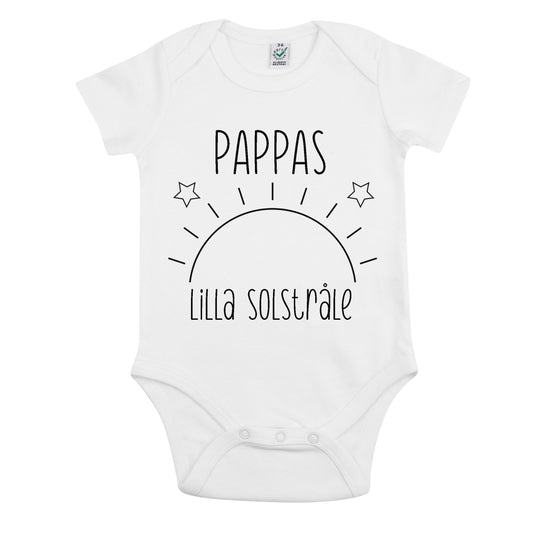Pappas Lilla Solstråle Baby Body-Lovely Text