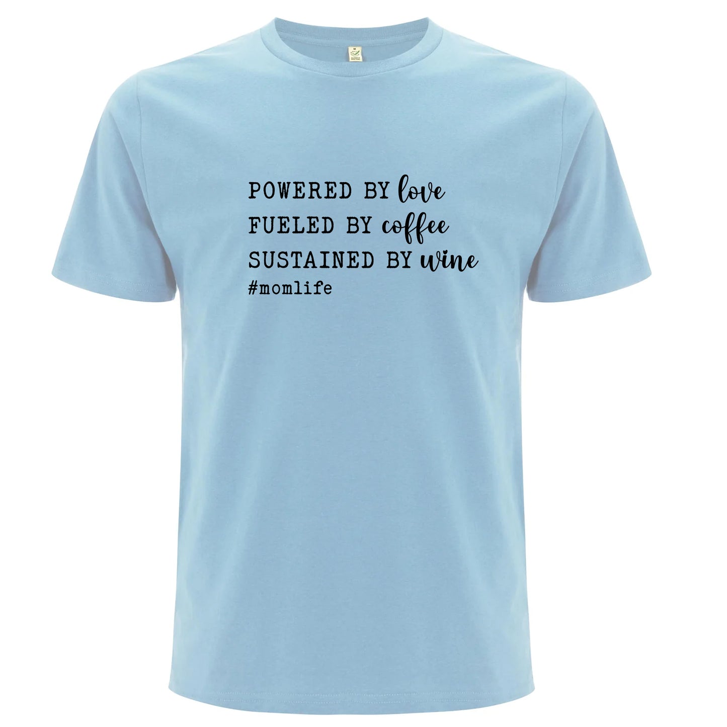 #MomLife T-shirt – Kaffe, Kärlek & Vin