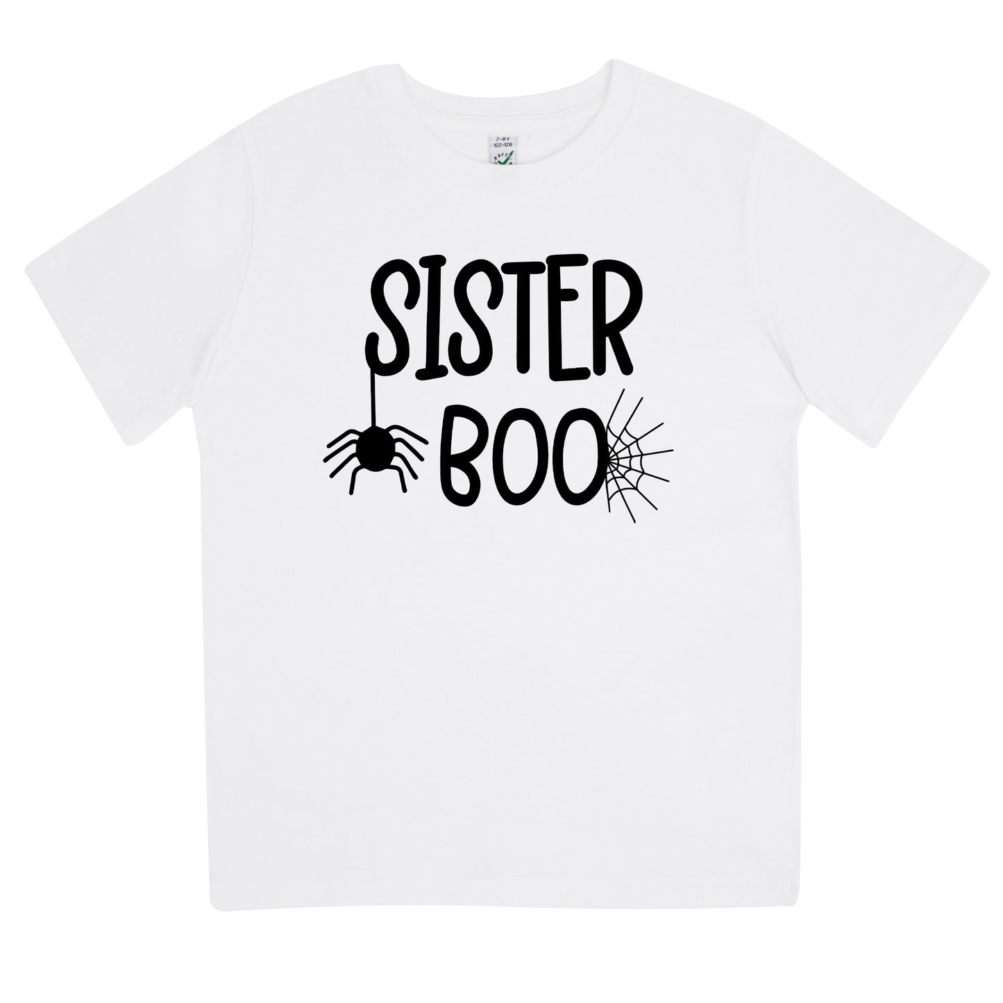 Sister Boo Halloween T-shirt Barn-Lovely Text