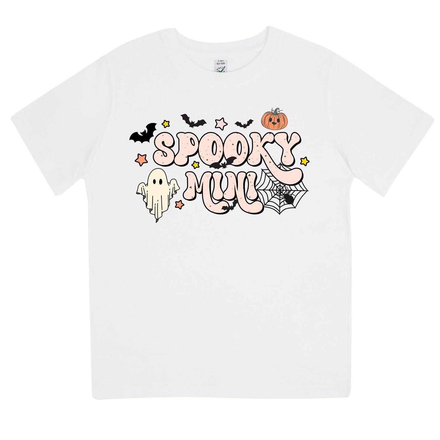 Spooky Mini Halloween T-shirt Barn-Lovely Text
