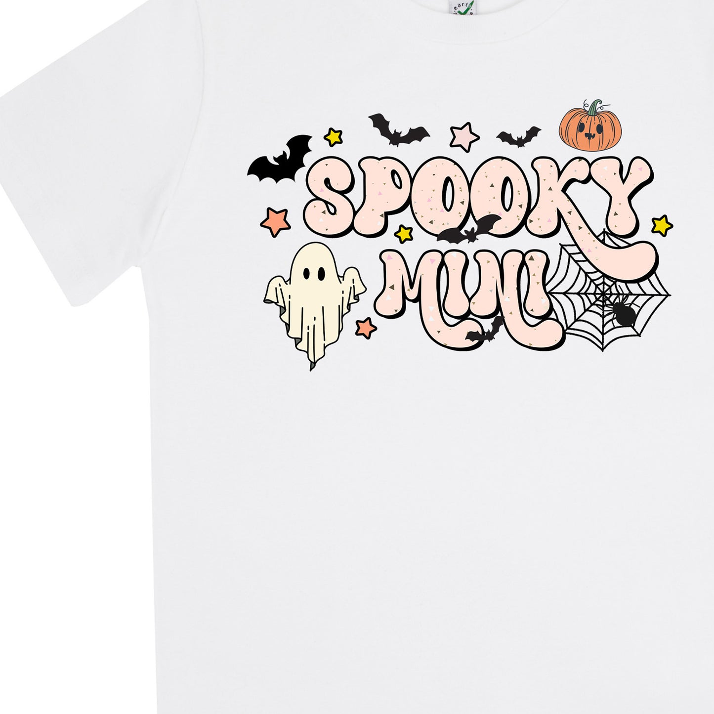 Spooky Mini Halloween T-shirt Barn-Lovely Text
