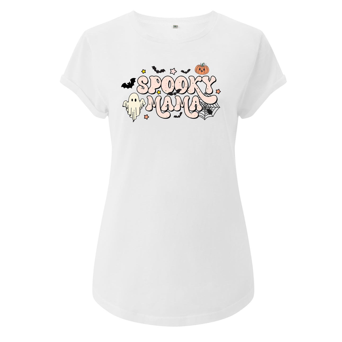 Spooky Mama – Halloween T-shirt Dam