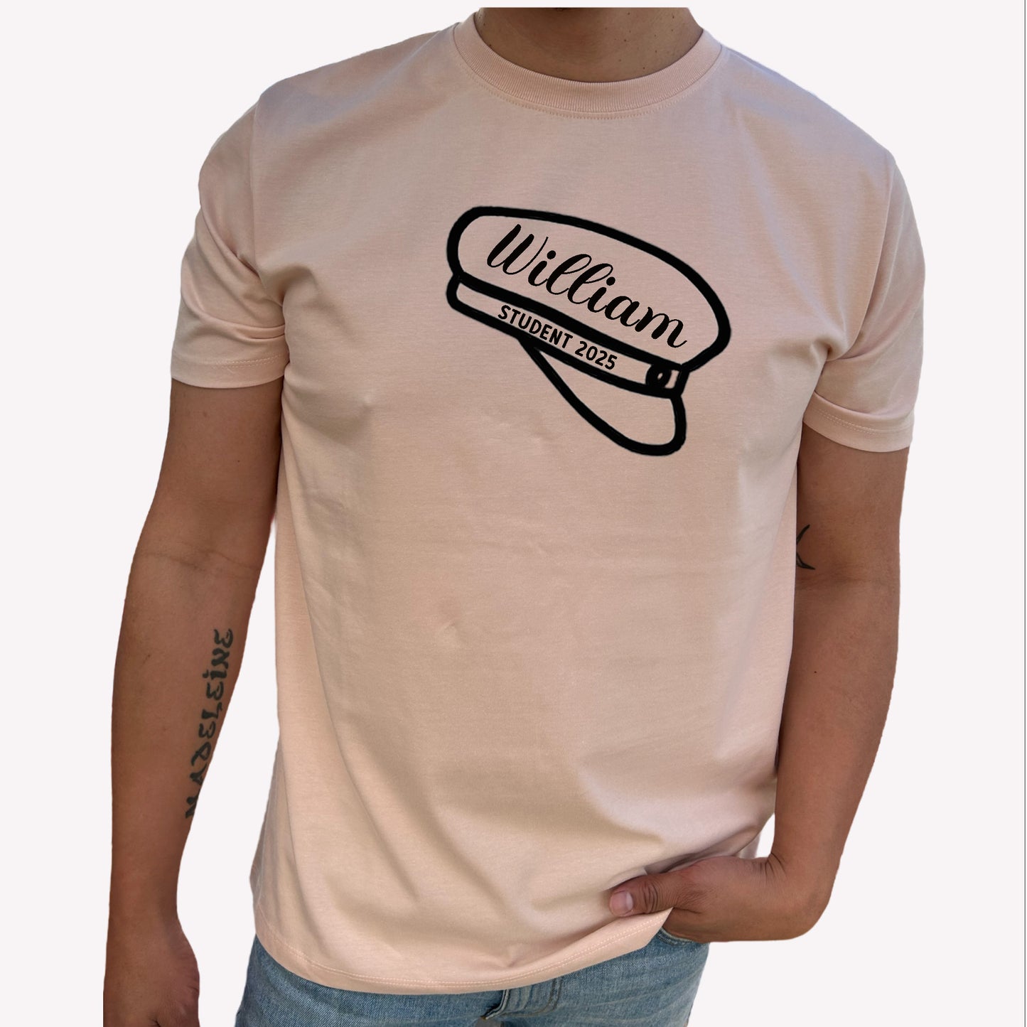 Studentmössa med Namn T-shirt