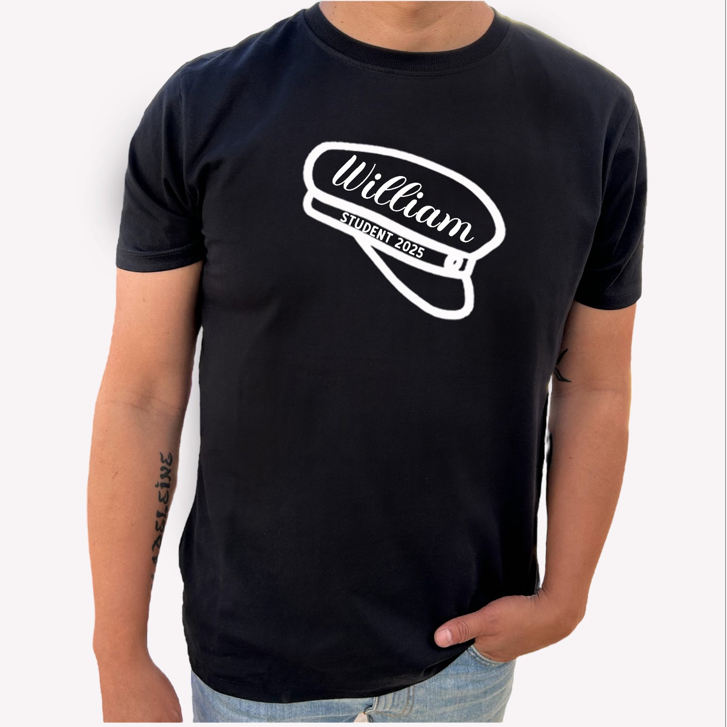 Studentmössa med Namn T-shirt