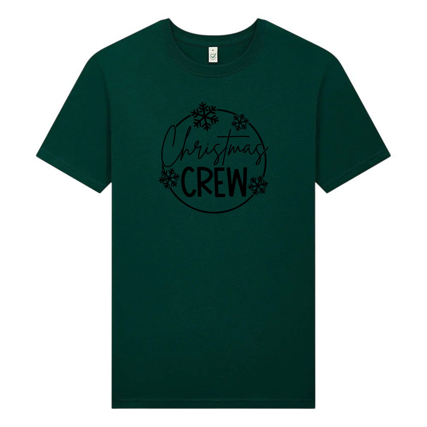 Christmas Crew Jul T-shirt Unisex – Matcha med Familj & Vänner