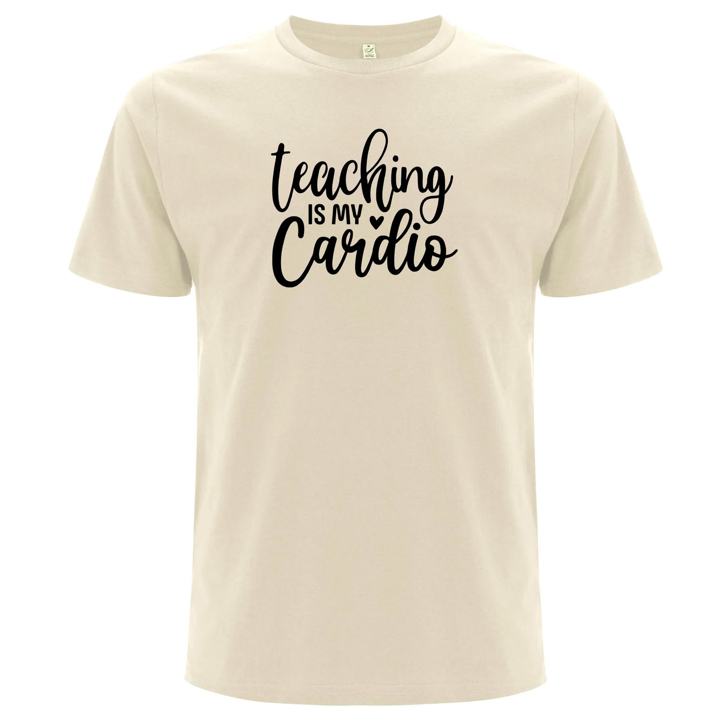 Teaching Is My Cardio – Undervisning Är Min Cardio T-shirt-Lovely Text