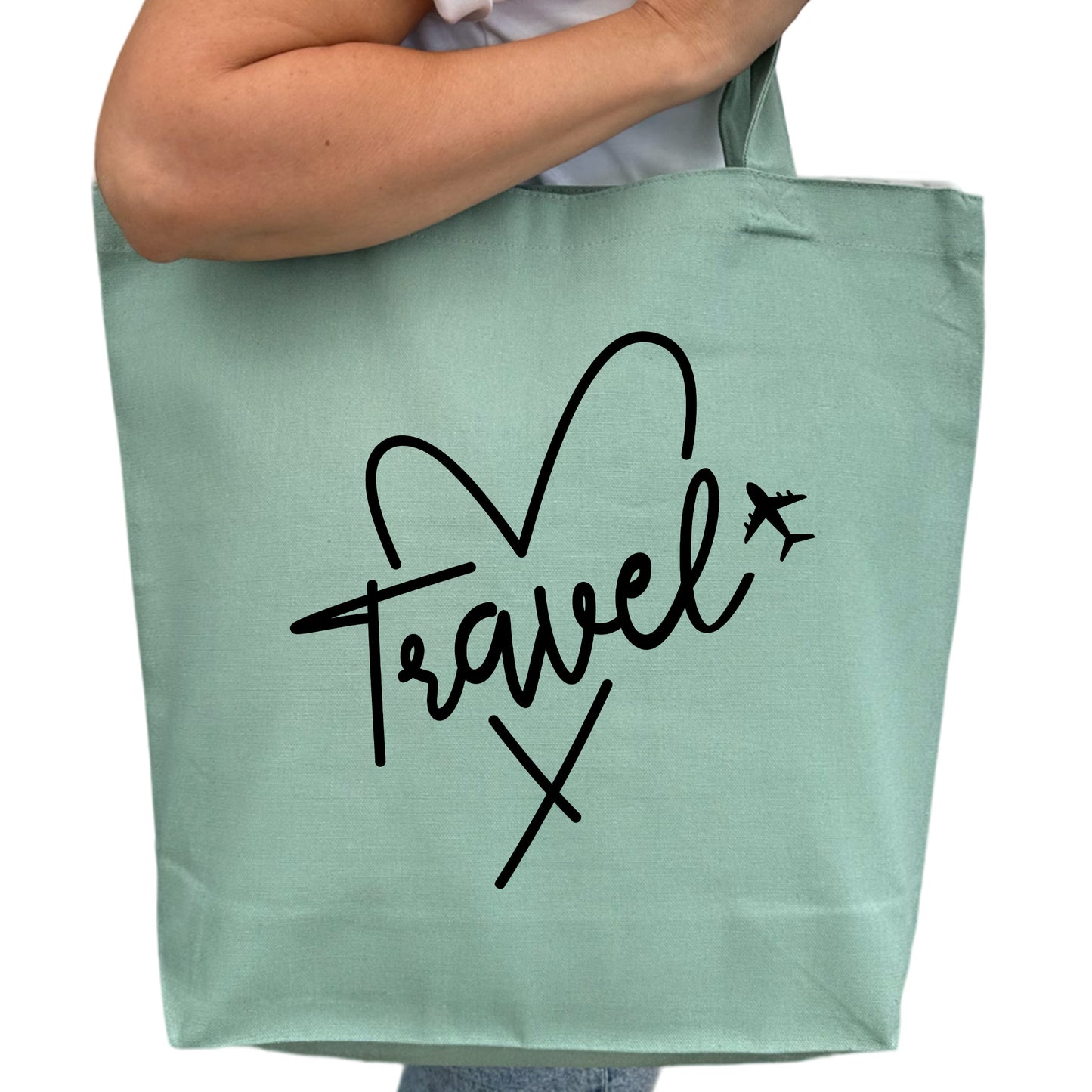 Travel Tygpåse-Lovely Text