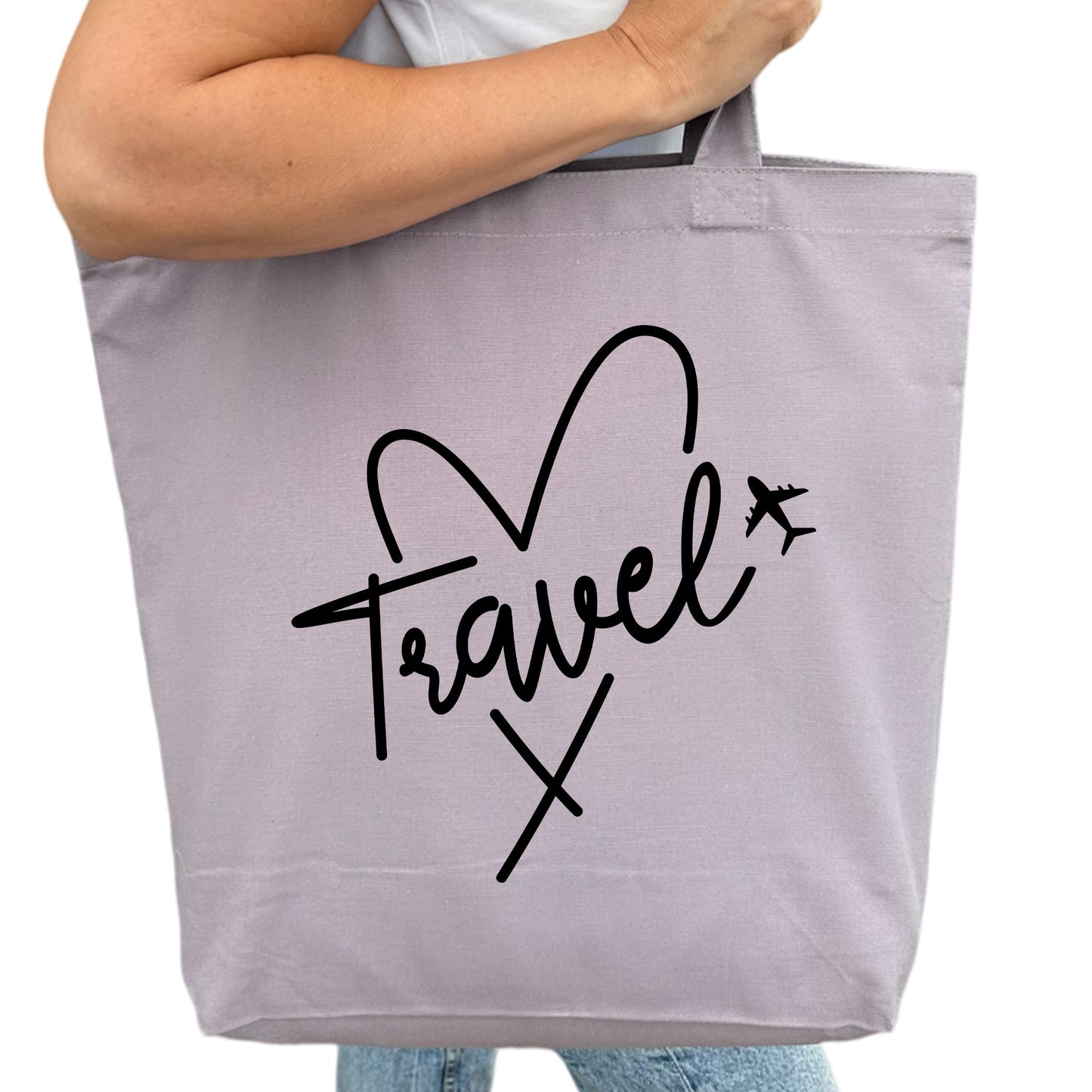 Travel Tygpåse-Lovely Text