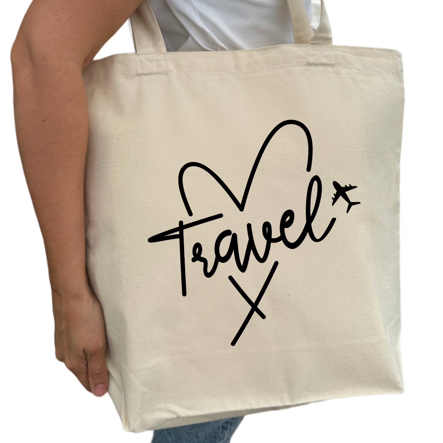 Travel Tygpåse-Lovely Text