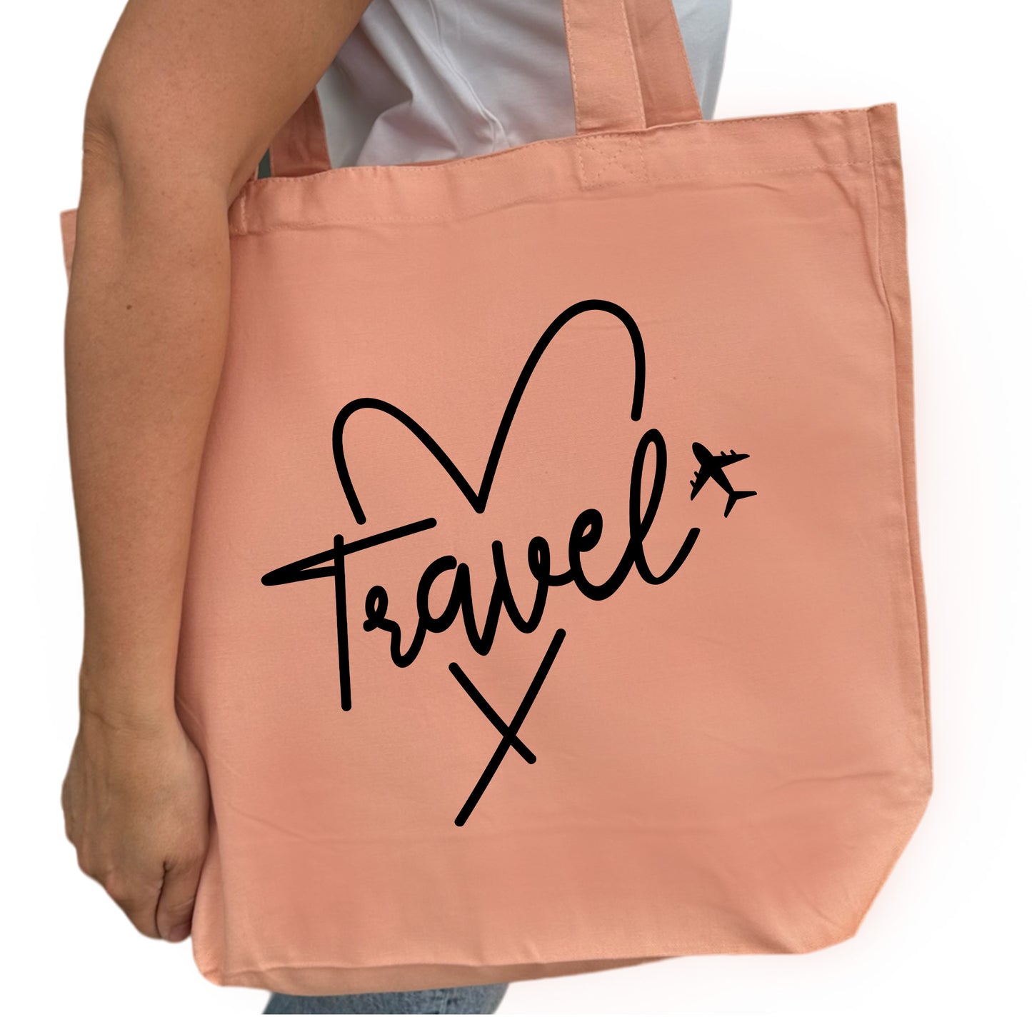 Travel Tygpåse-Lovely Text
