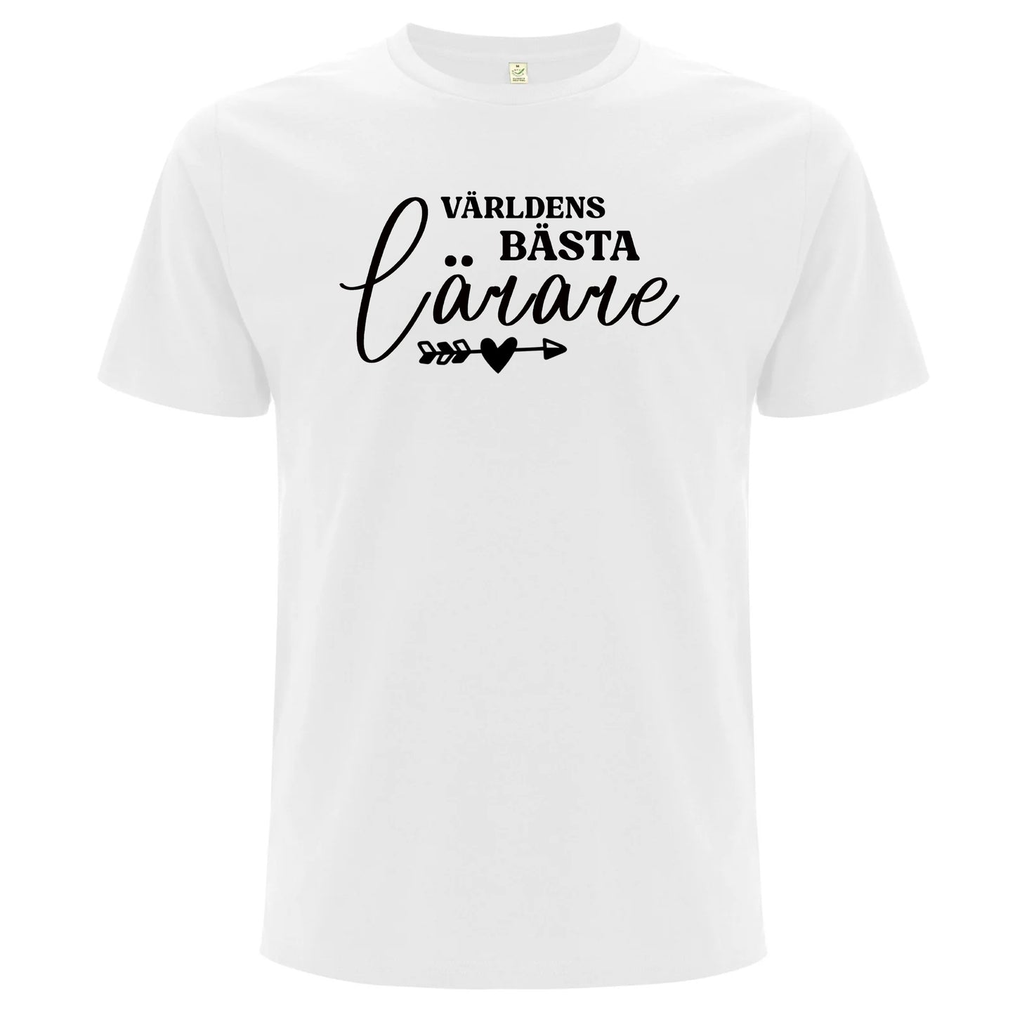 Världens Bästa Lärare T-shirt-Lovely Text