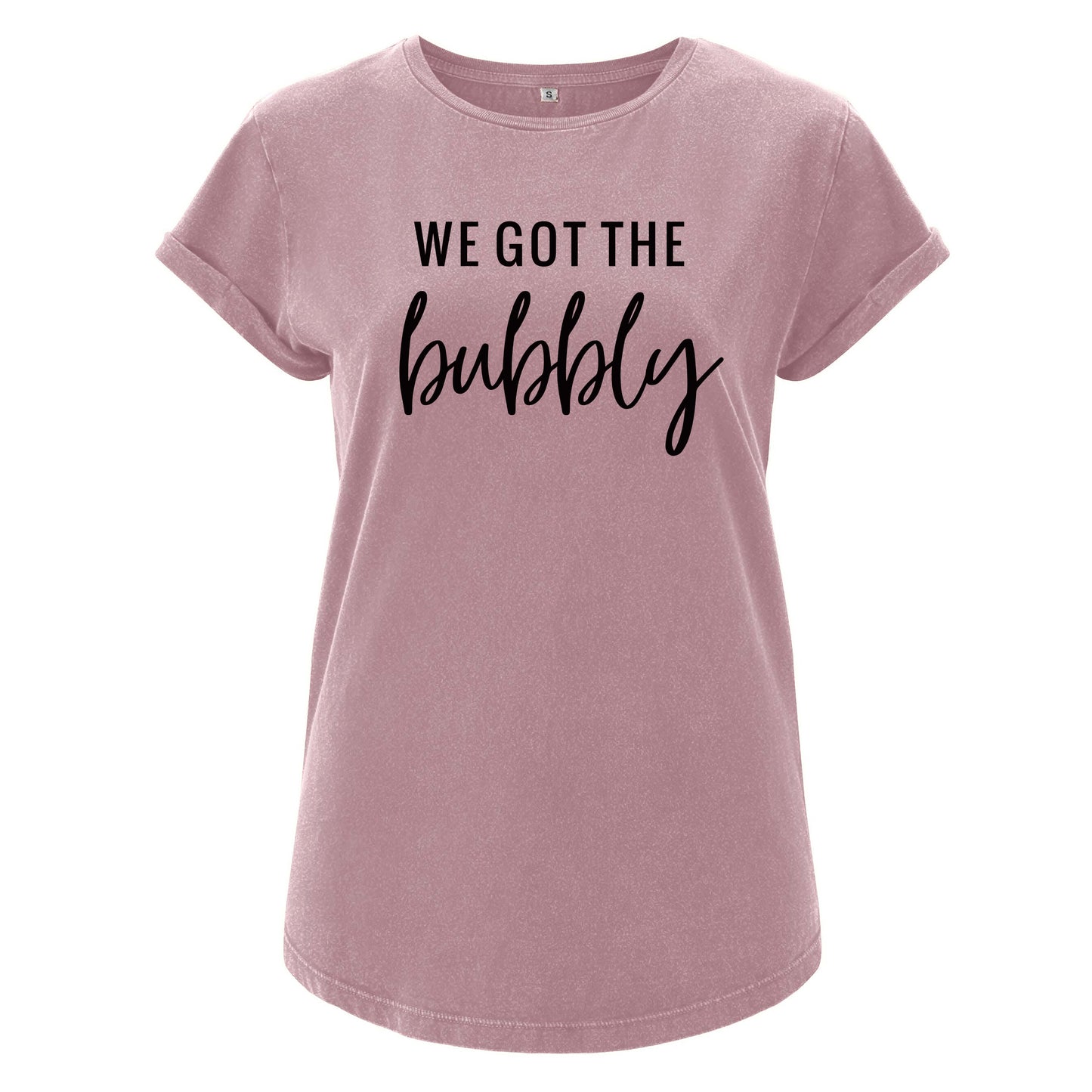 Möhippa We Got the Bubbly T-shirt-Lovely Text