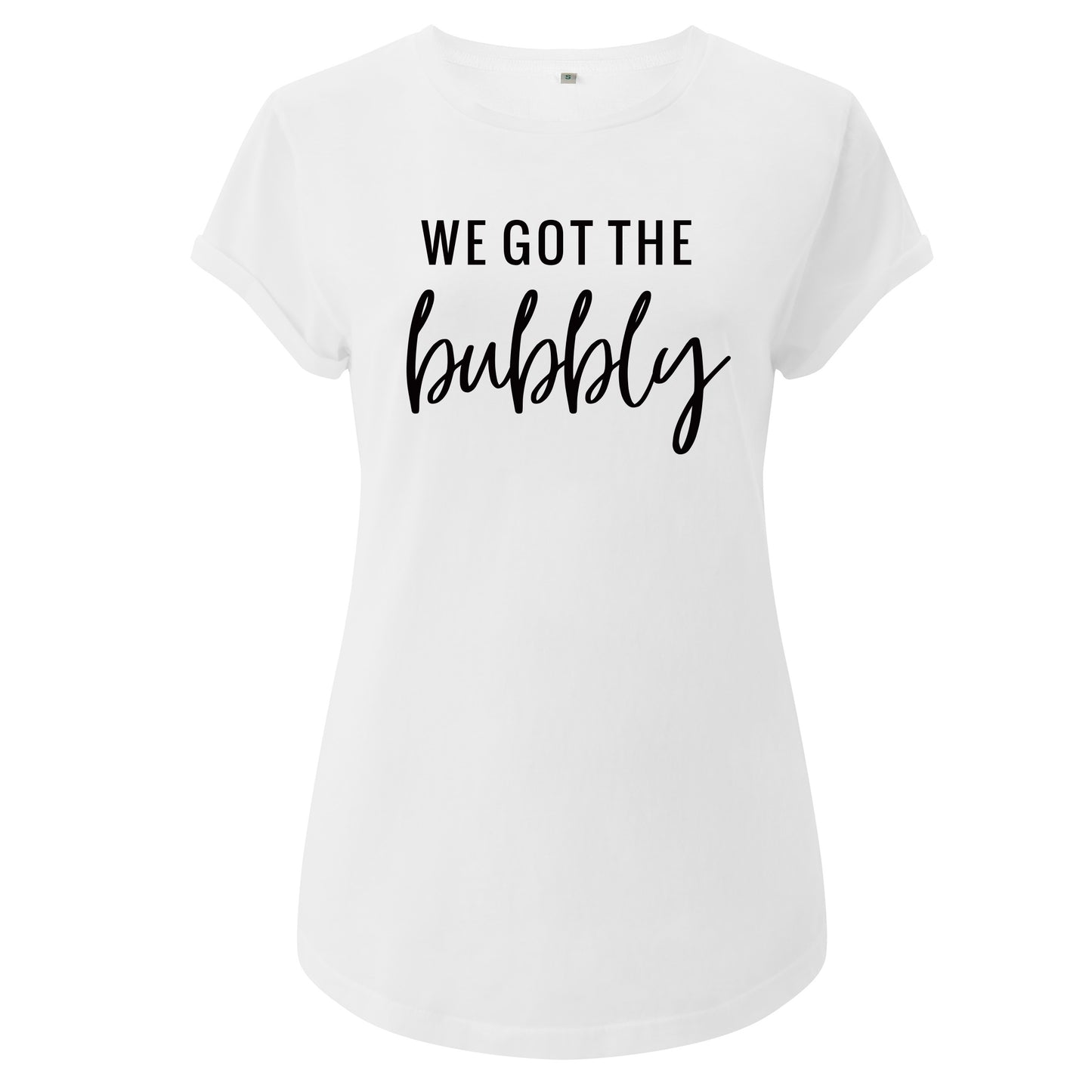 Möhippa We Got the Bubbly T-shirt-Lovely Text