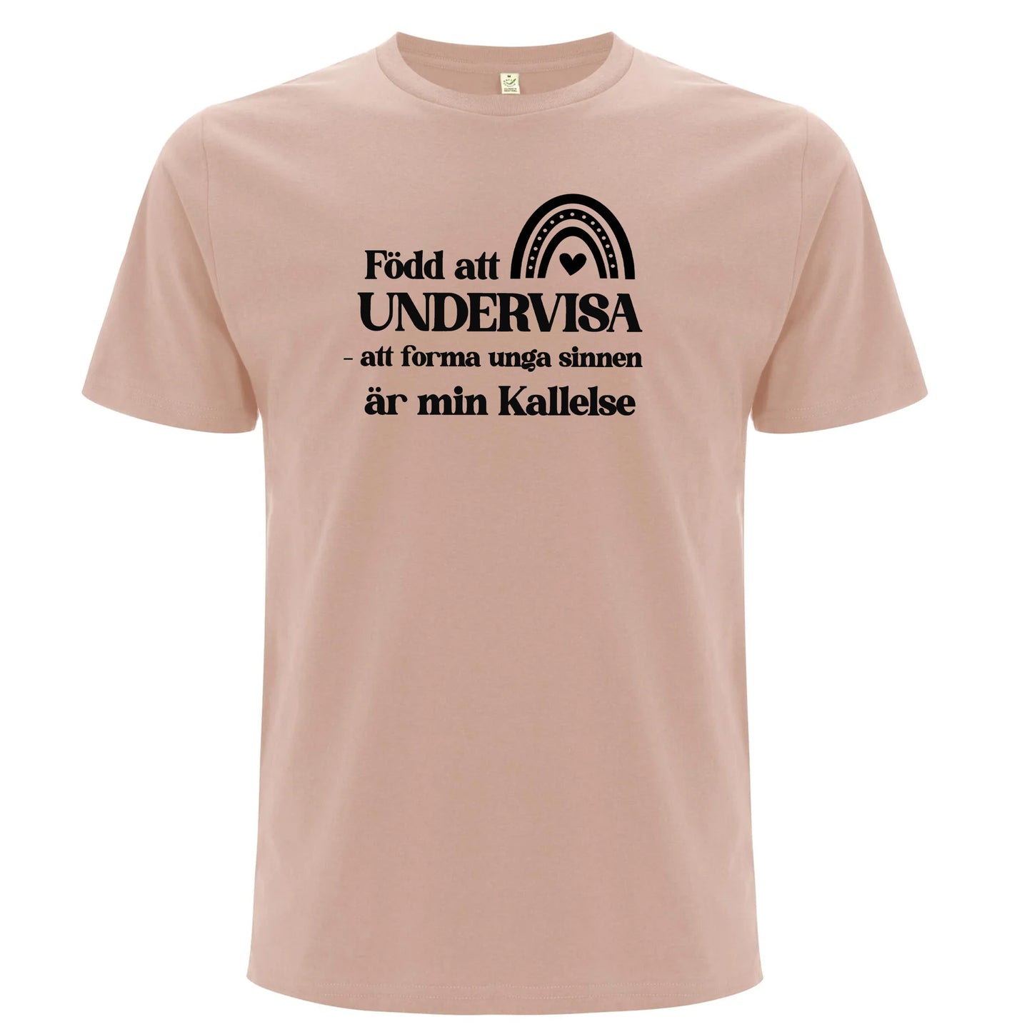 Född att Undervisa - T-shirt Lärare-Lovely Text