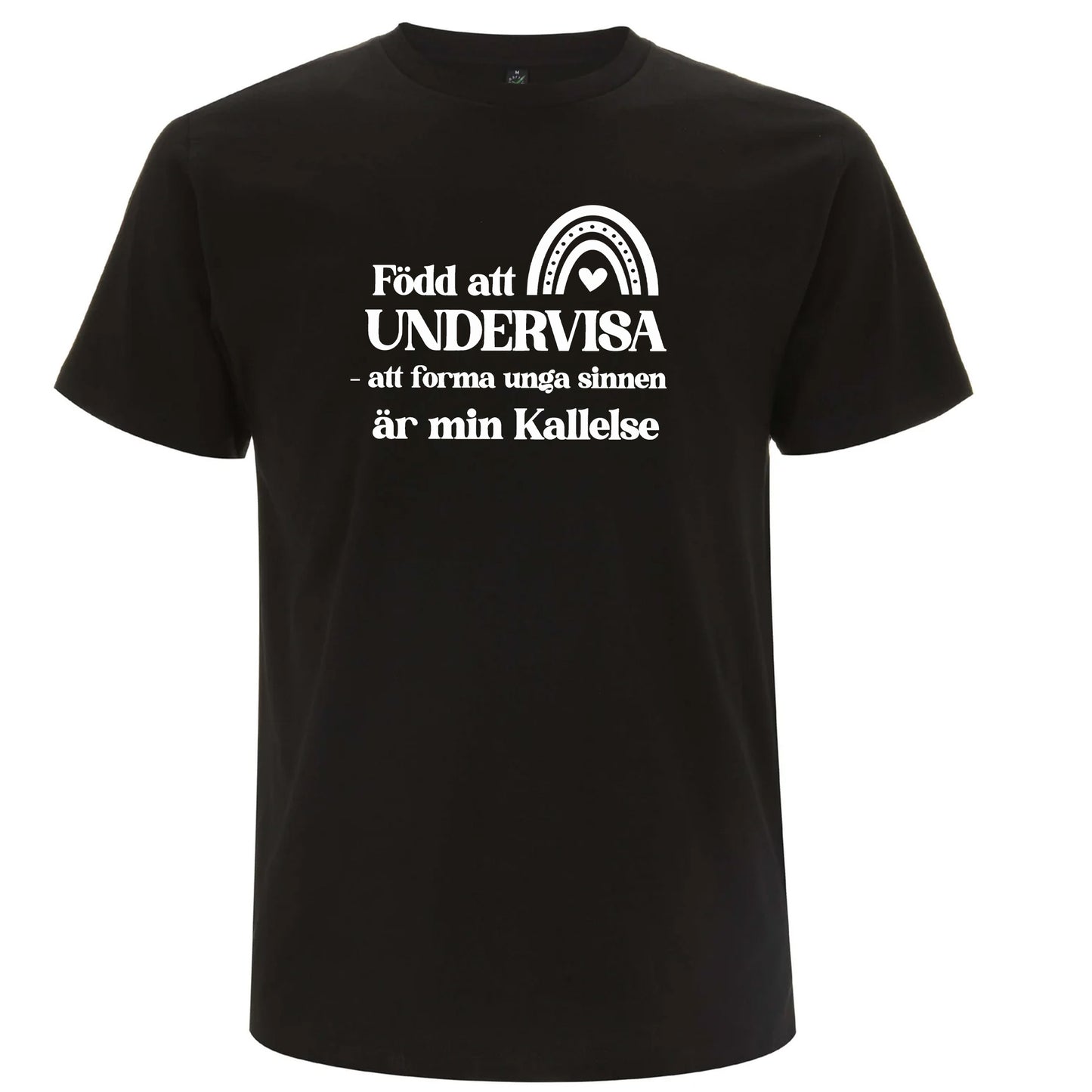 Född att Undervisa - T-shirt Lärare-Lovely Text