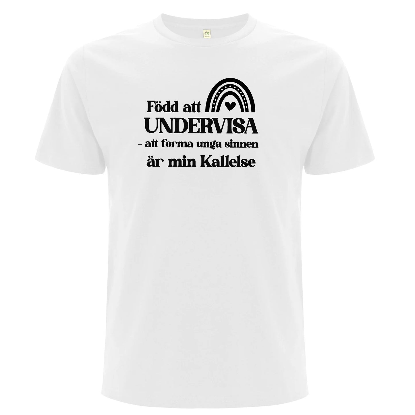 Född att Undervisa - T-shirt Lärare-Lovely Text