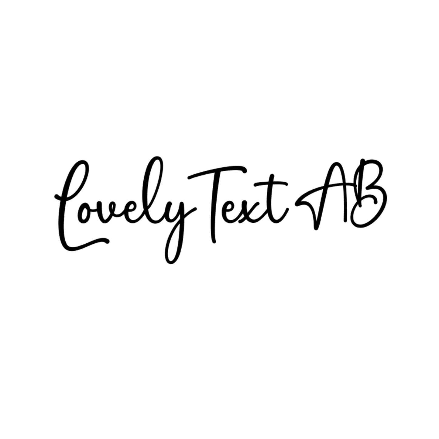 LillaSyster Baby Body-Lovely Text