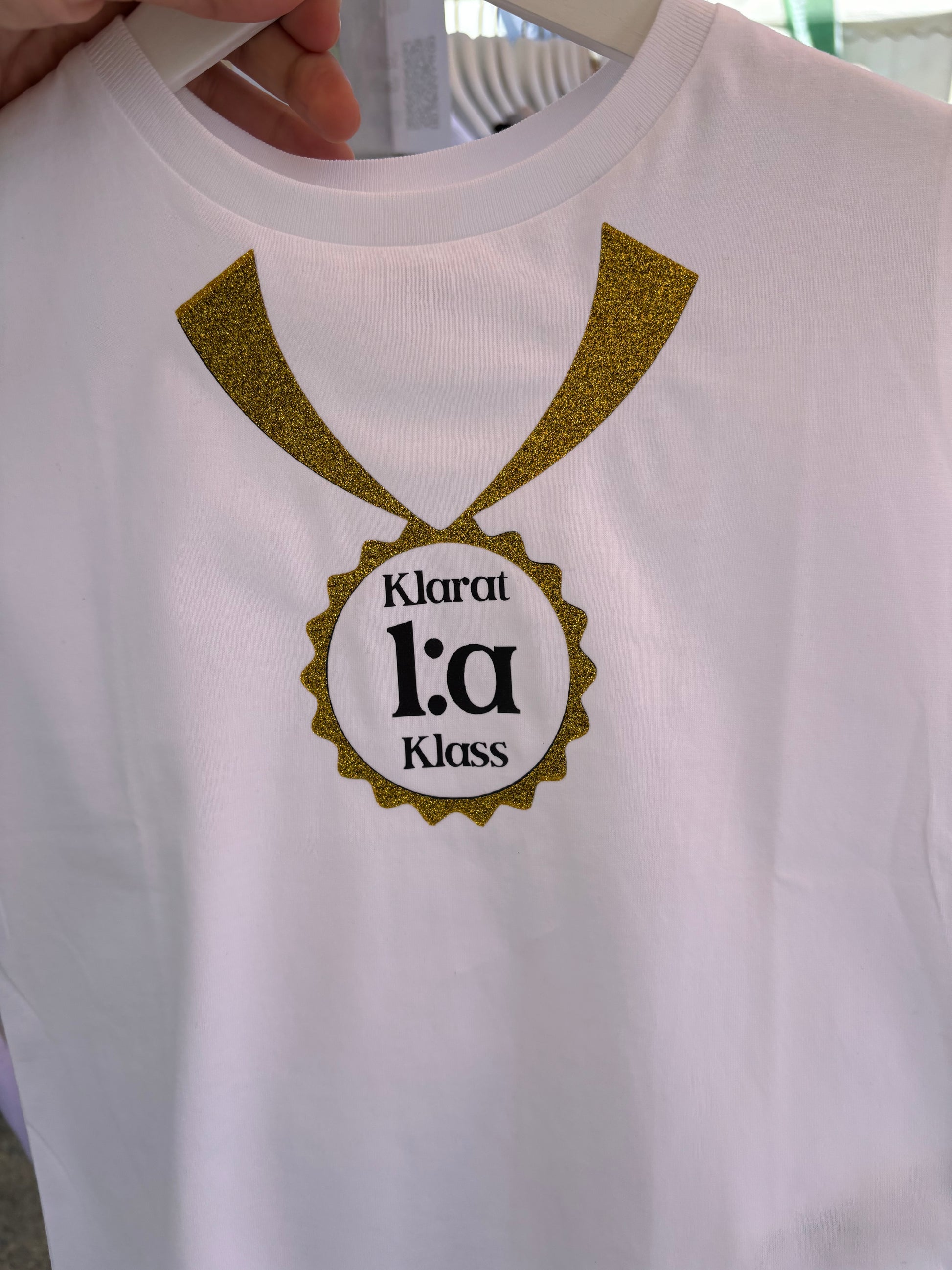 Klarat 1:a Klass T-shirt Barn-Lovely Text