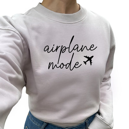 Airplane Mode Tröja-Lovely Text
