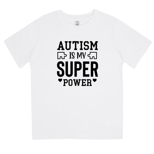 Autism Is My Super Power T-shirt Barn