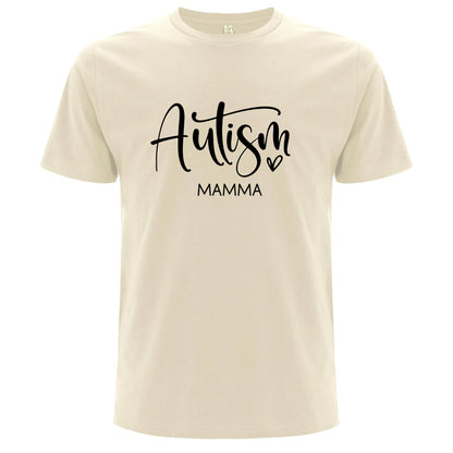 T-shirt för Autism Mammor – Stolt, Stark & Kärleksfull