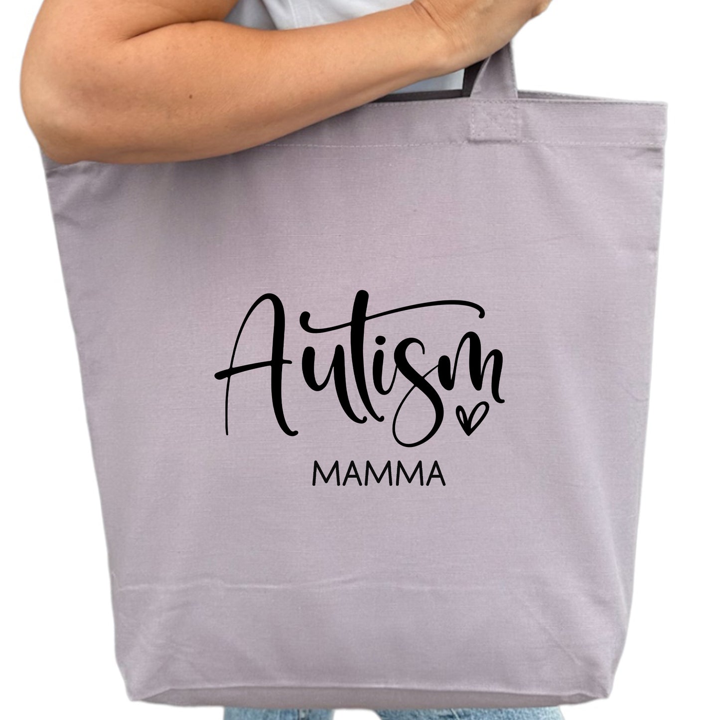 Tygpåse för mammor som sprider Autismkärlek – Autism Mamma