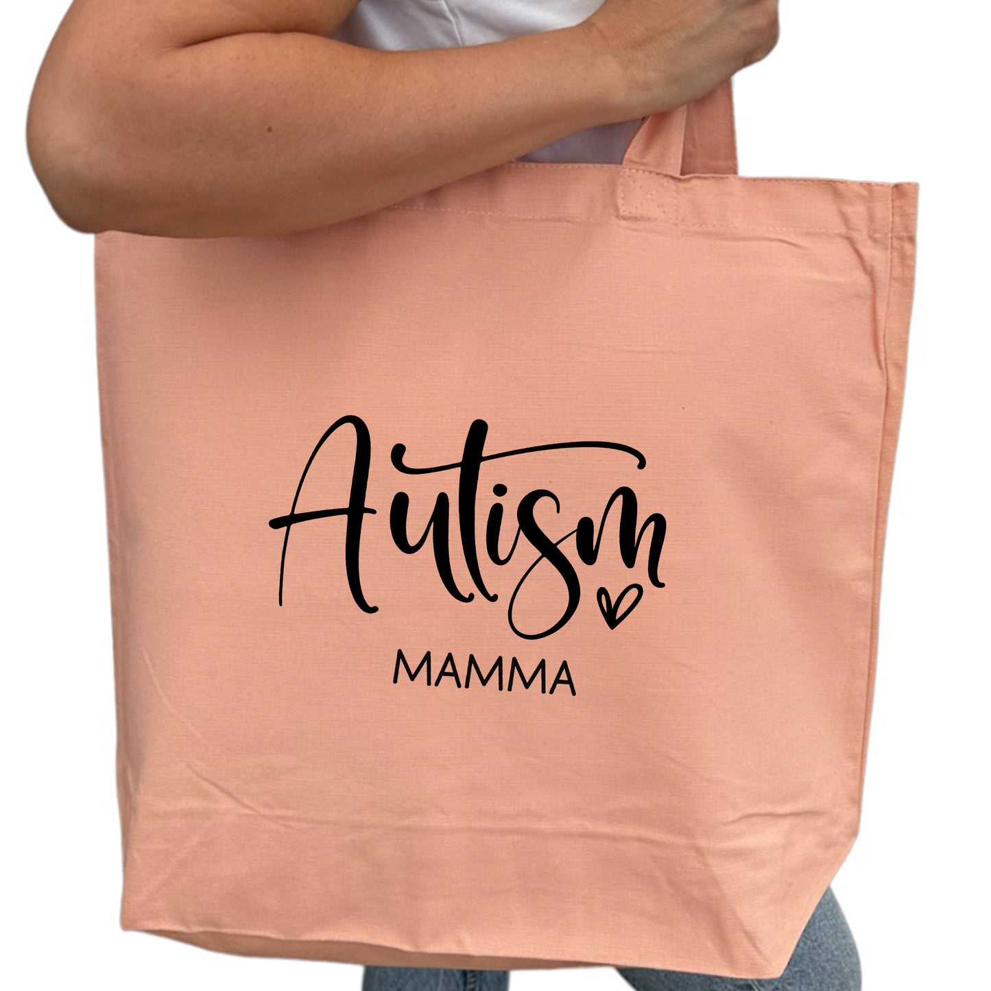 Tygpåse för mammor som sprider Autismkärlek – Autism Mamma