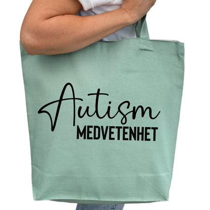 Autism Medvetenhet Tygpåse - Sprid kunskap
