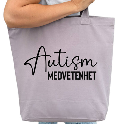 Autism Medvetenhet Tygpåse - Sprid kunskap