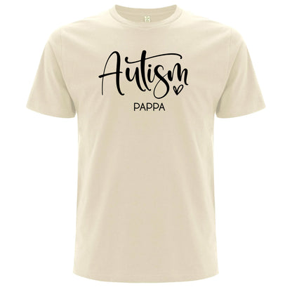 T-shirt för Autism Stolta Pappor – Kärlek, Stöd & Styrka