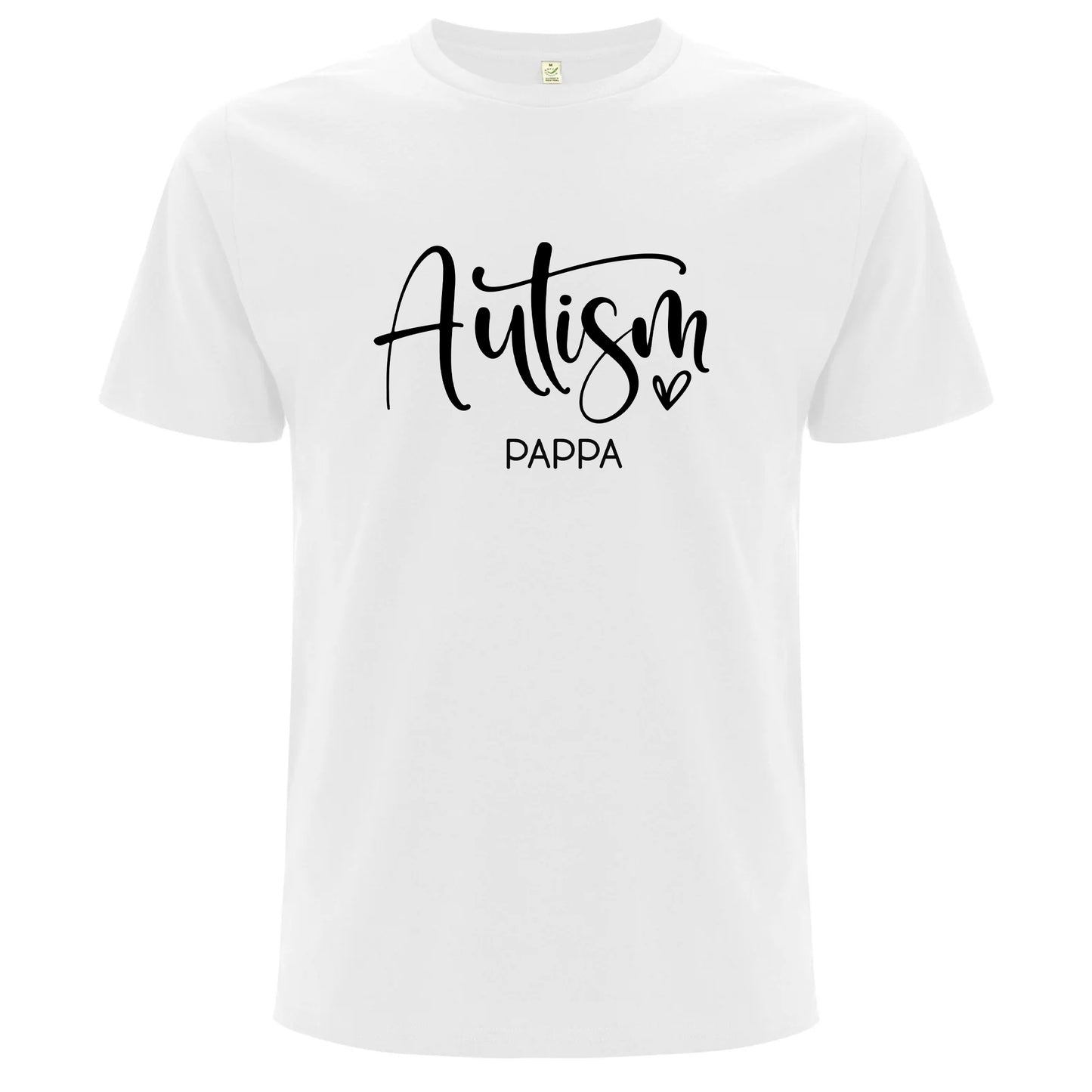T-shirt för Autism Stolta Pappor – Kärlek, Stöd & Styrka