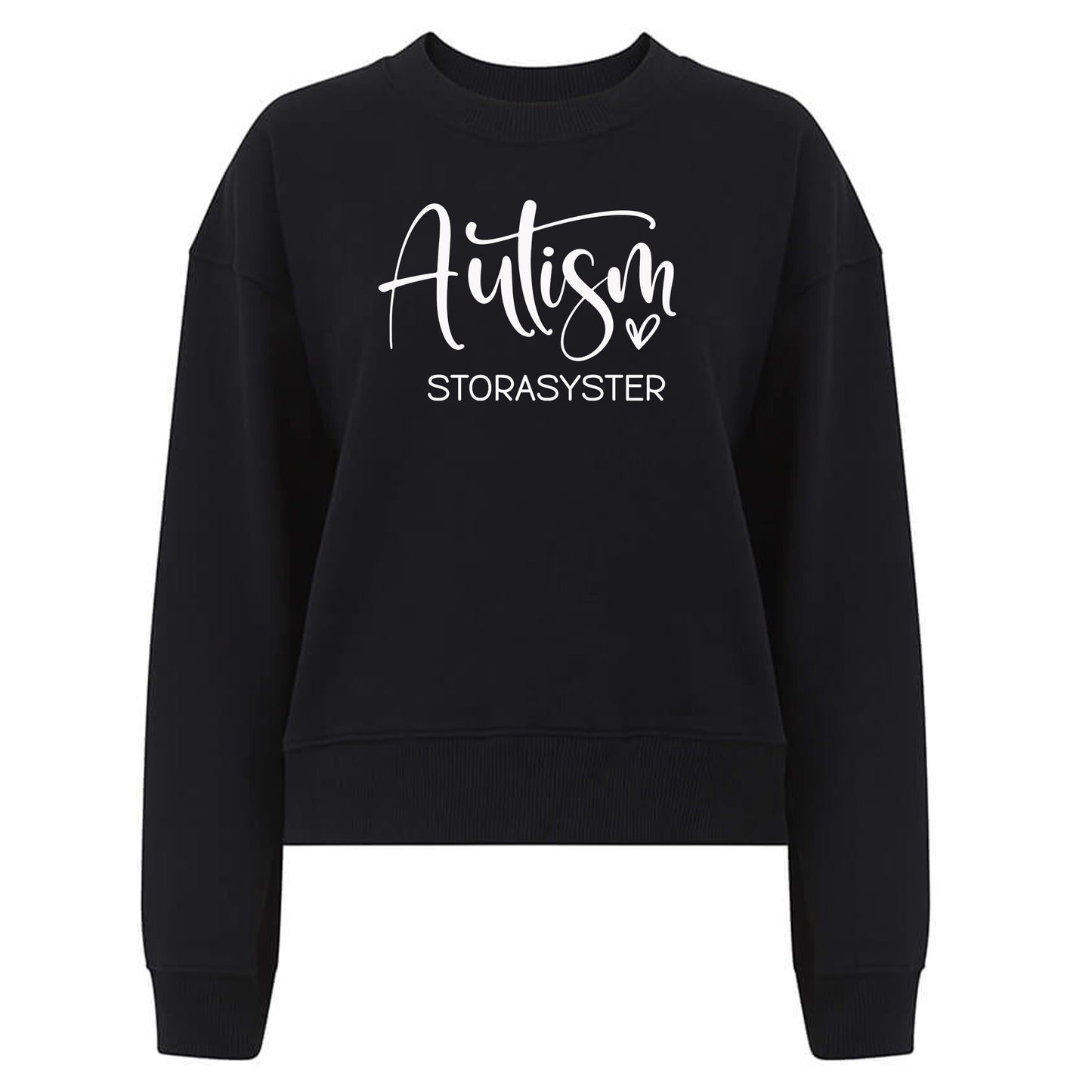 Autism Storasyster - Damtröja 💜 En Syster att vara Stolt över – Sprid Autismmedvetenhet!