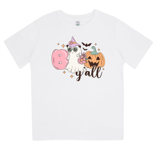 Boo Y'all Halloween T-shirt Barn