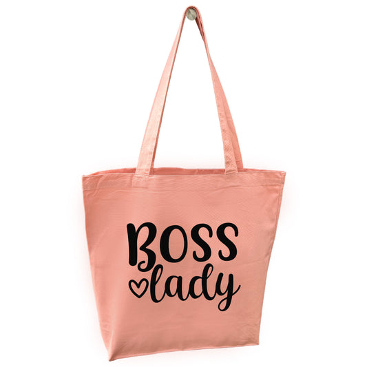 Boss Lady Tygpåse-Lovely Text