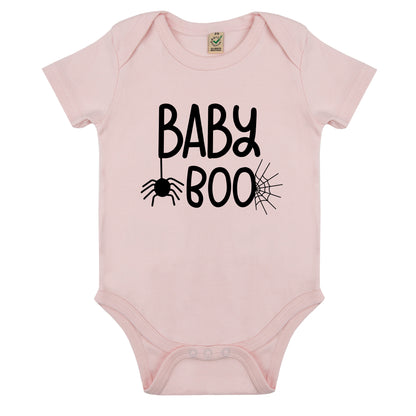 Baby Boo Halloween Baby Body Nyfödd-Lovely Text