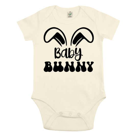 Baby Bunny Påsk Babybody Nyfödd