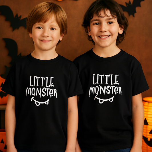 Little Monster – Halloween T-shirt Barn (Matchar Momster & Dadcula)