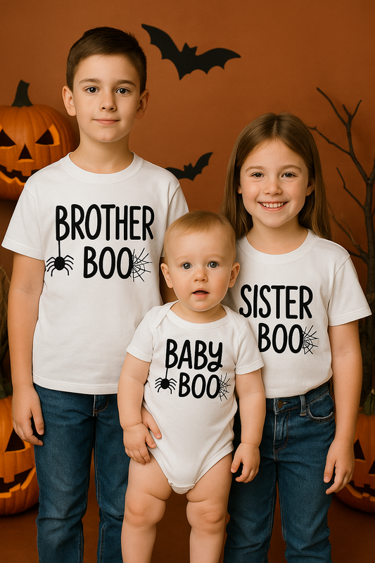 Brother BOO Halloween T-shirt Barn