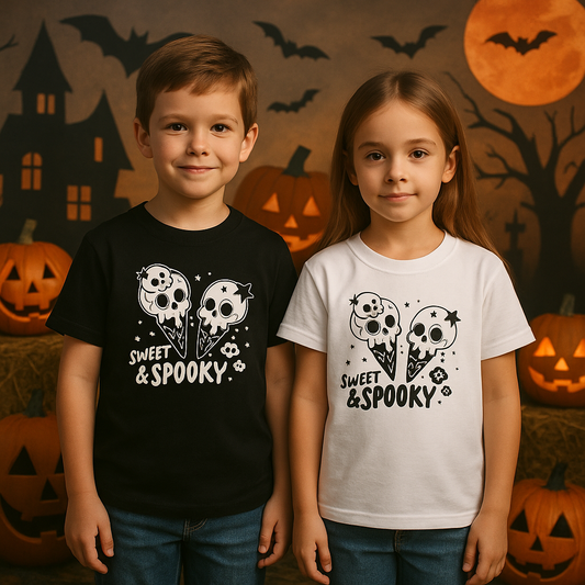 Sweet & Spooky Halloween T-shirt Barn