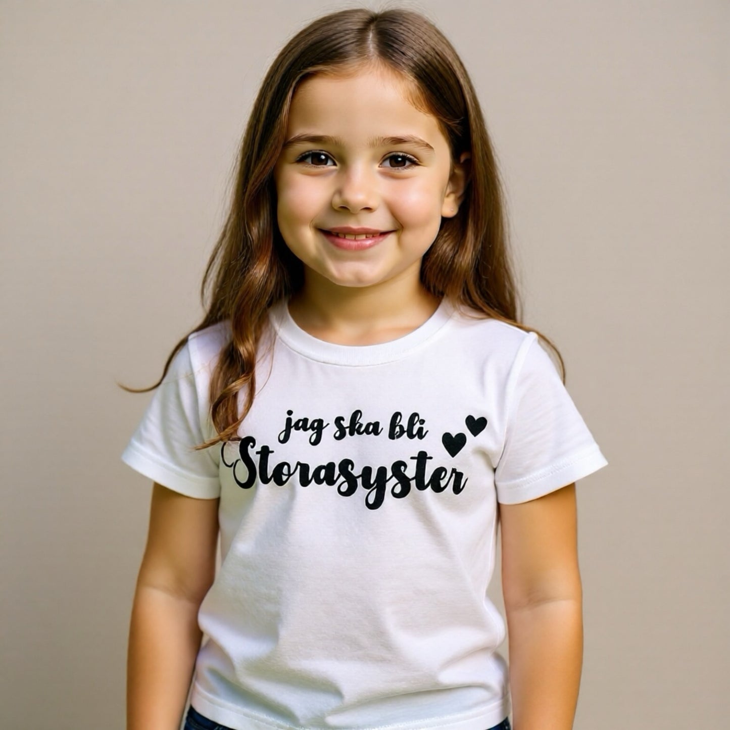 Jag ska bli Storasyster – T-shirt barn