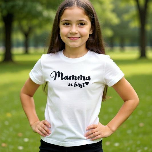 Mamma är bäst – T-shirt barn